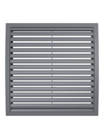 Решетка вентиляционная РРН разъемная 350х350 ASA Gray ERA