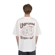 Футболка UNIFORM Heavy Workout, молочный