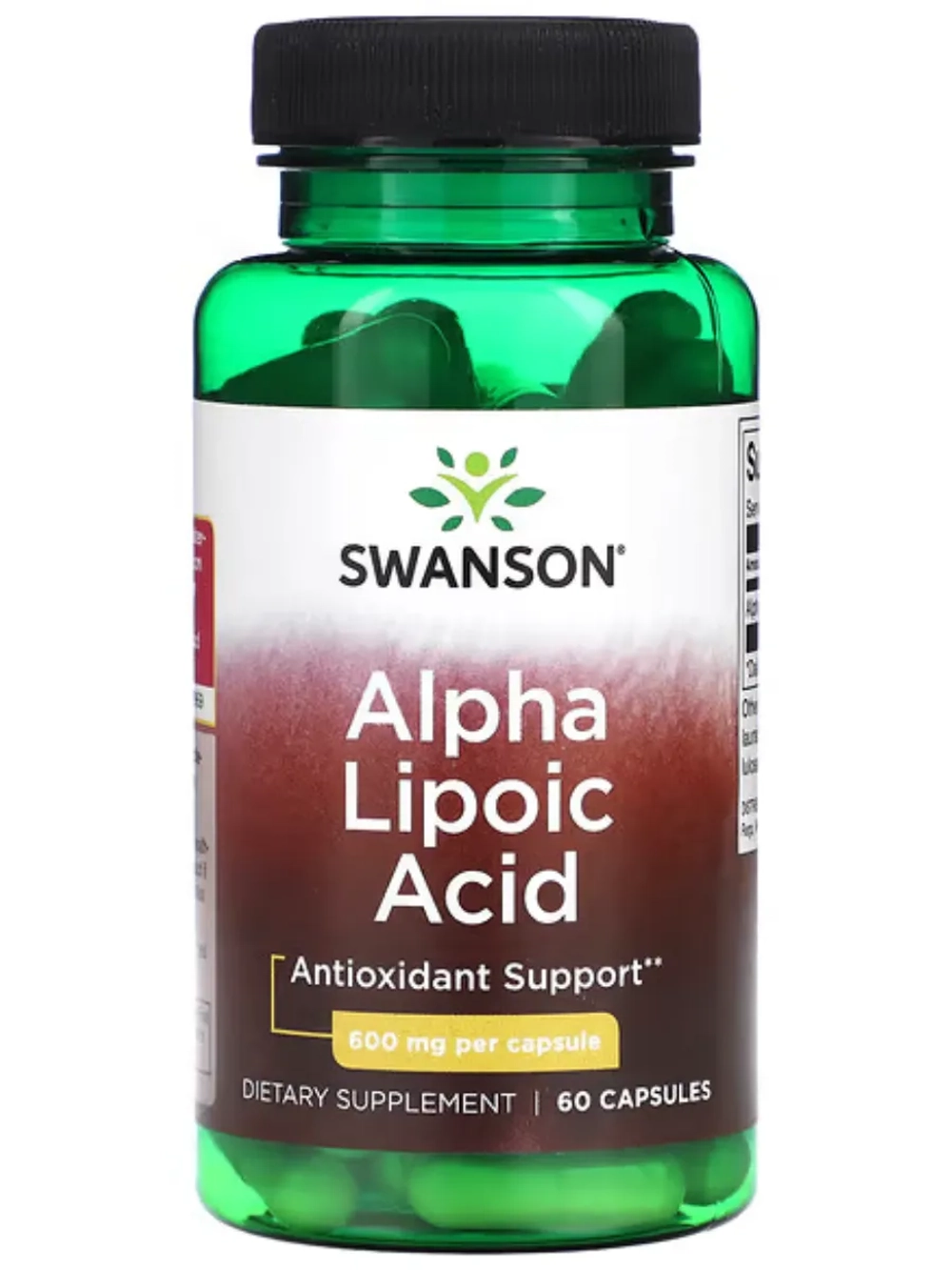 Альфа-липоевая кислота 600 мг 60 капсул