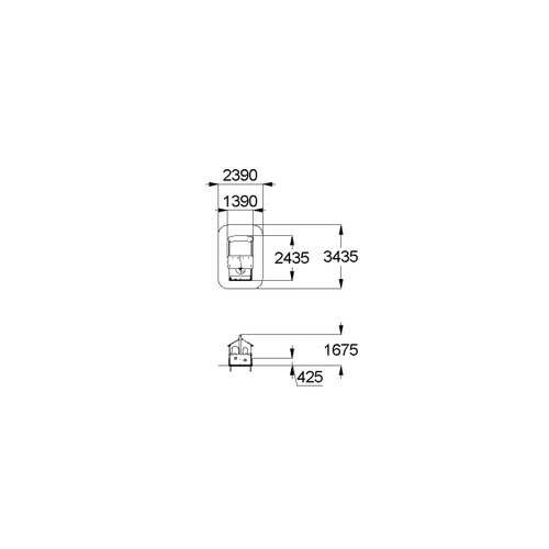 Домик с песочницей
