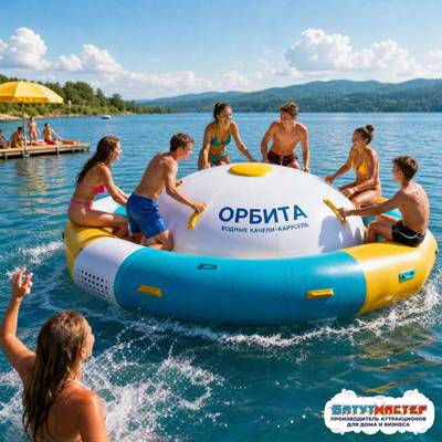 Водные качели-карусель «Орбита», 3×3×2 м