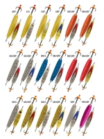 Блесна для рыбалки ECOPRO Судачья с глазом, 65мм, 12г, FTG, зимняя на судака, щуку, окуня, вертикальная