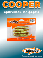 Силиконовая приманка COOPER 3,0"(6шт) 75мм, цвет 109