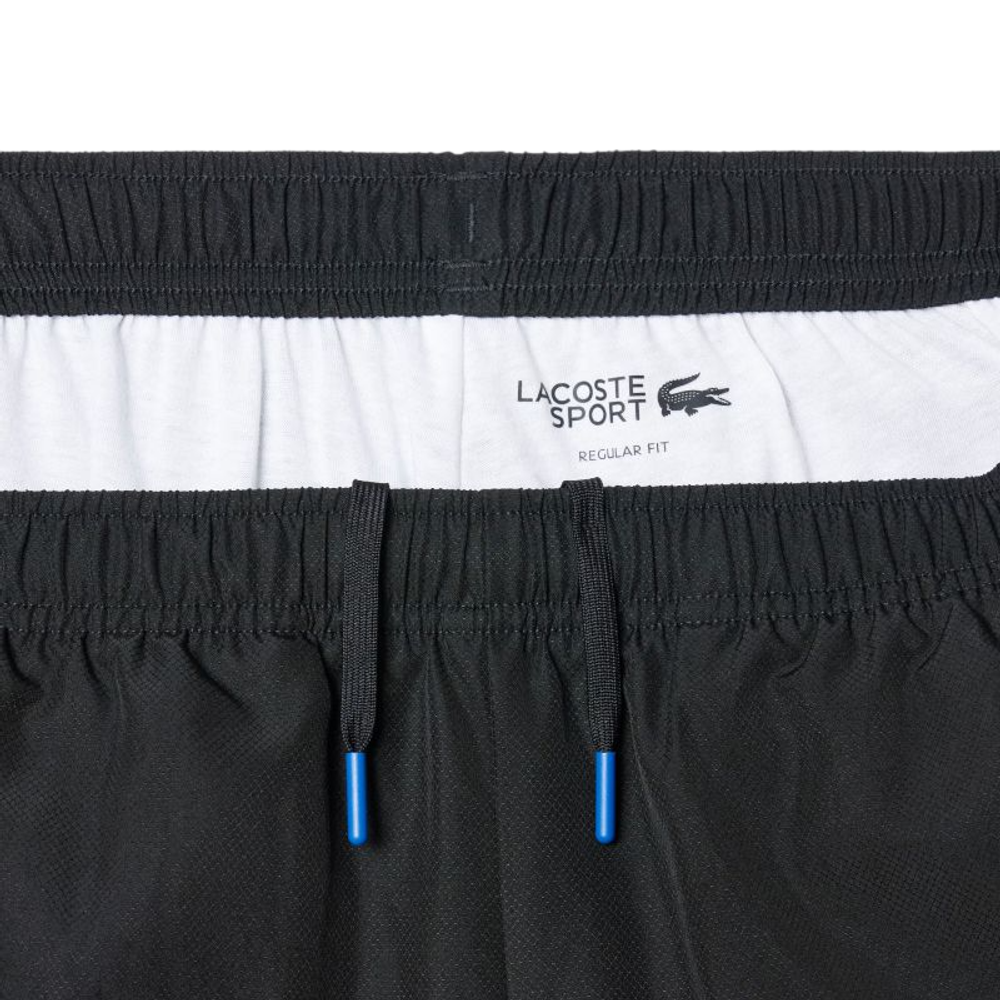 Теннисные брюки Lacoste Tennis Printed - black