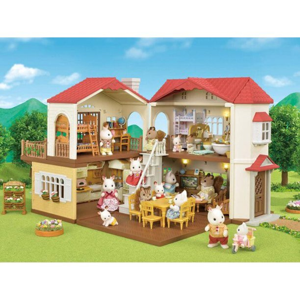 Дом Calico Critters / Sylvanian Red Roof Country Home-Cottage