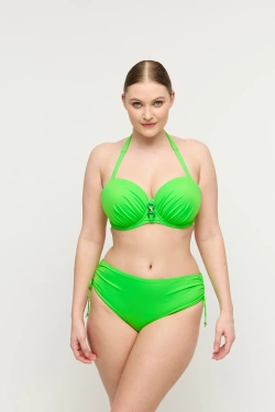 PRIMADONNA Swim Pilon Топ балконет с поролоновой вставкой, неоновый лаймовый