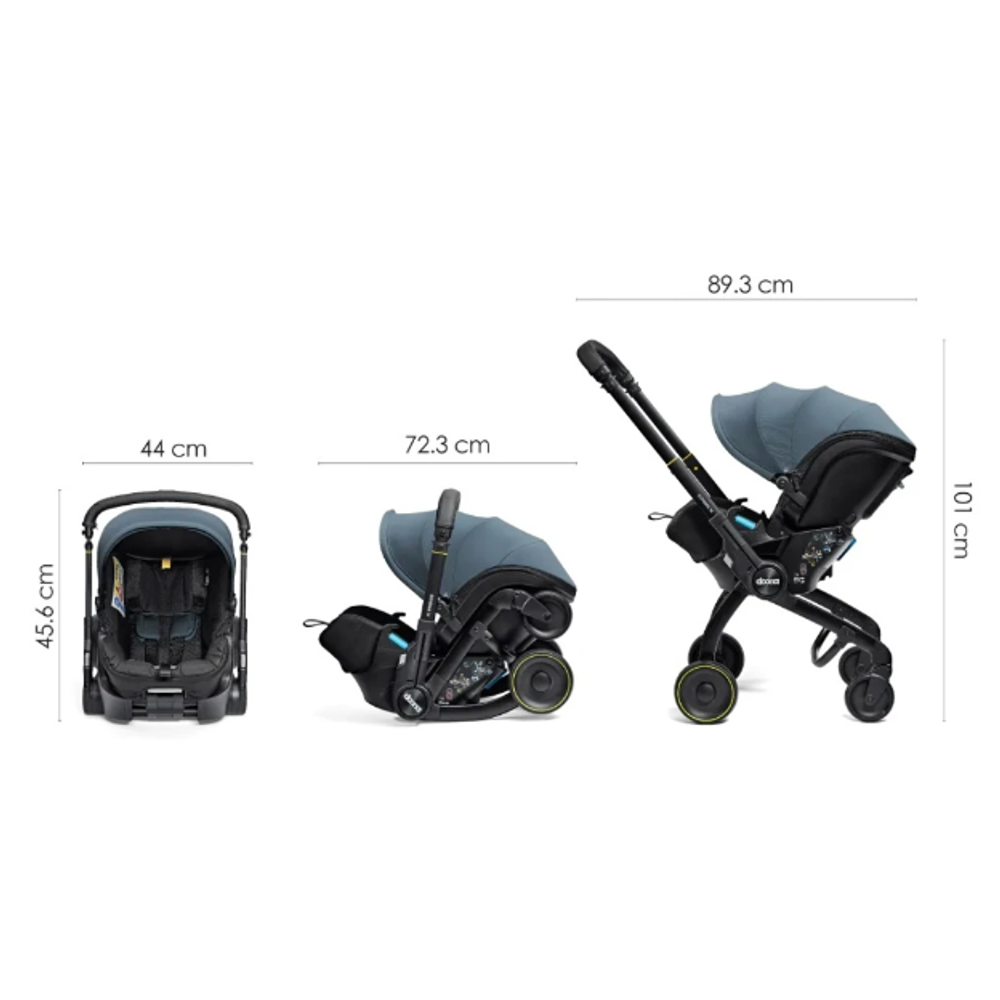 Doona Коляска и Автокресло Doona X / Ocean Blue