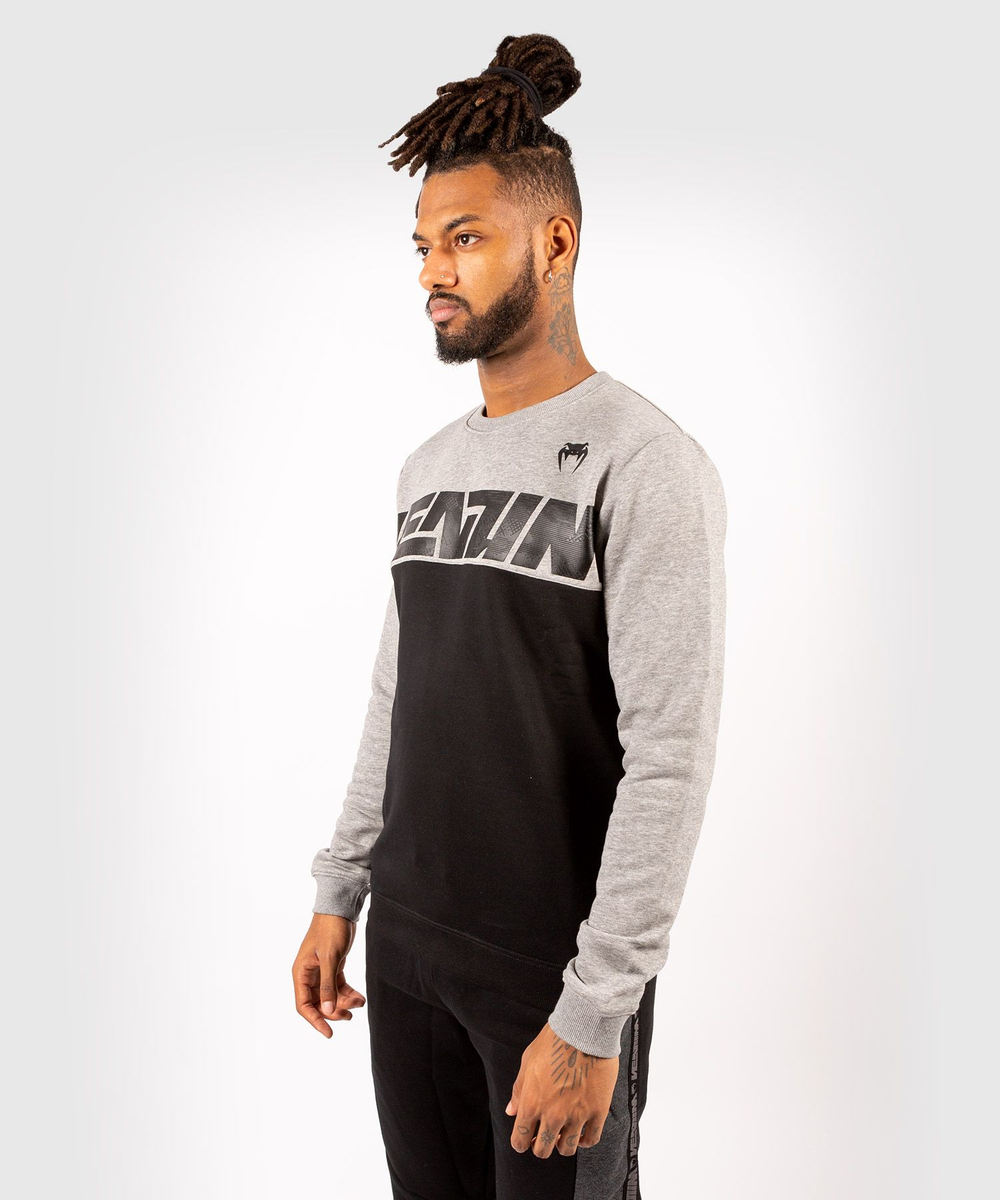 Свитшот Venum Connect Black/Dark Heather Grey