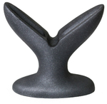 Анально-вагинальный плаг A blooming tulip S+ (Цвет: черный)