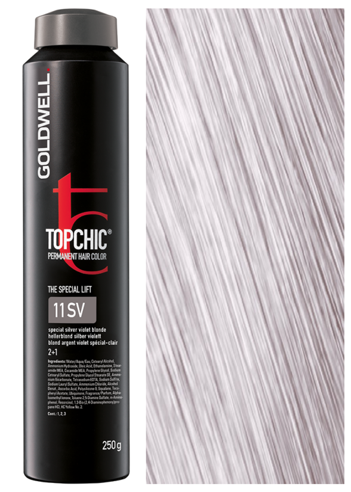 Goldwell Topchic 11SV серебристо-фиолетовый блондин 250мл