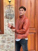 Кожаная куртка из кожи крокодила