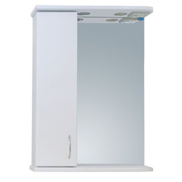 Зеркало-шкаф Сити-60 левый 625х700х180