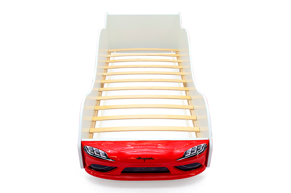 Кровать-машина Бельмарко Супра красная