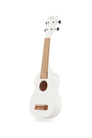 SBK-White Укулеле сопрано, белый, Hampi