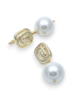 91003210 Серьги Selena Pearls