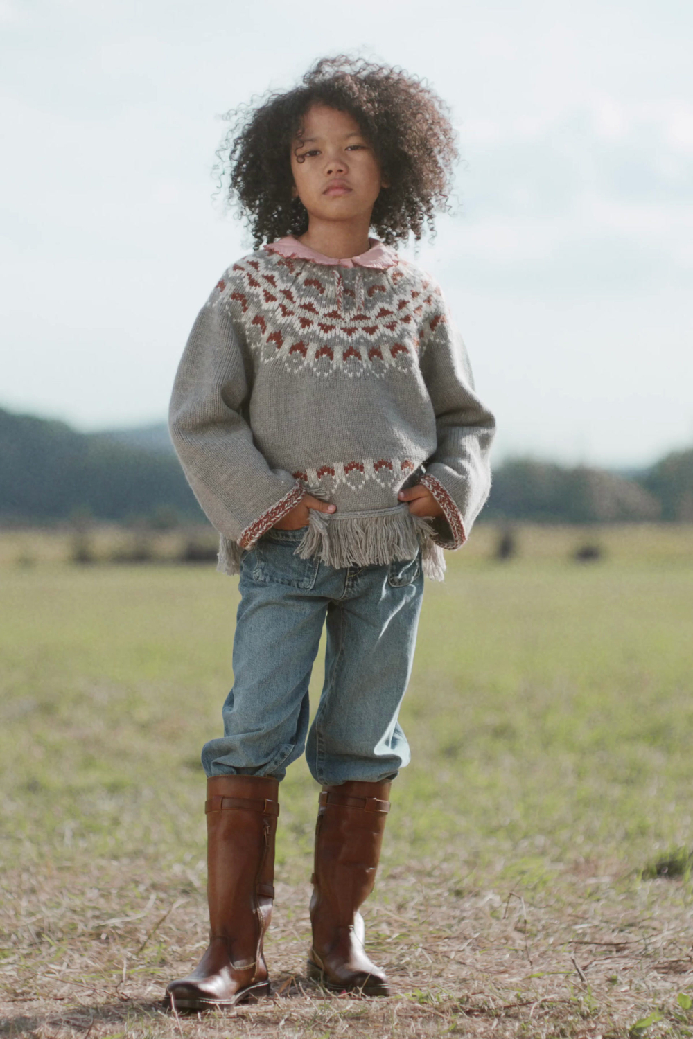 ZARA СВИТЕР С КРУГЛЫМ ВЫРЕЗОМ, СЕРЫЙ МЕЛАНЖ