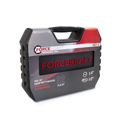 Набор инструментов 82пр. 1/2'',1/4''(6гр.)(4-32мм) Profi FORCEKRAFT FK-4821-5