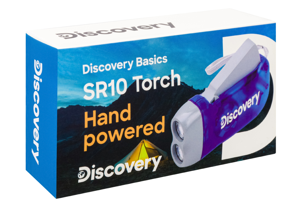 Динамо-фонарь Levenhuk Discovery Basics SR10
