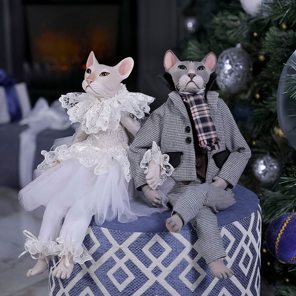 Кукла коллекционная Кот Пьер