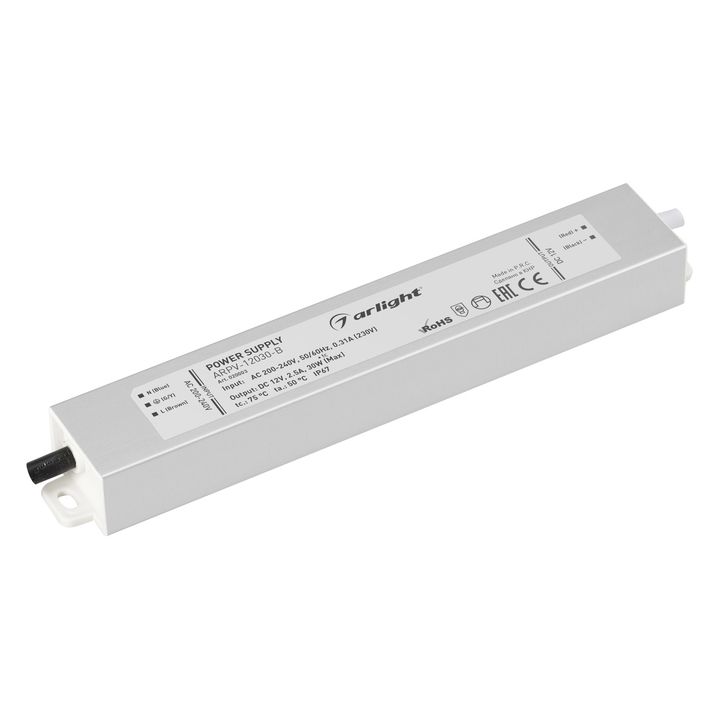 Блок питания Arlight ARPV-12030-B 12V 30W IP67 2,5A 020003