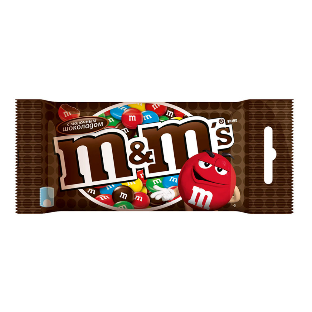 Драже M&Ms С шоколадом 45 гр