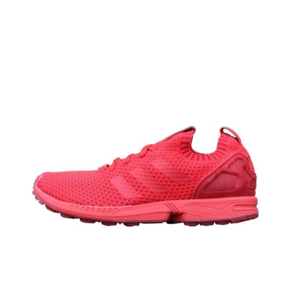 adidas originals ZX Flux Беговые кроссовки Низкие Красные Унисекс