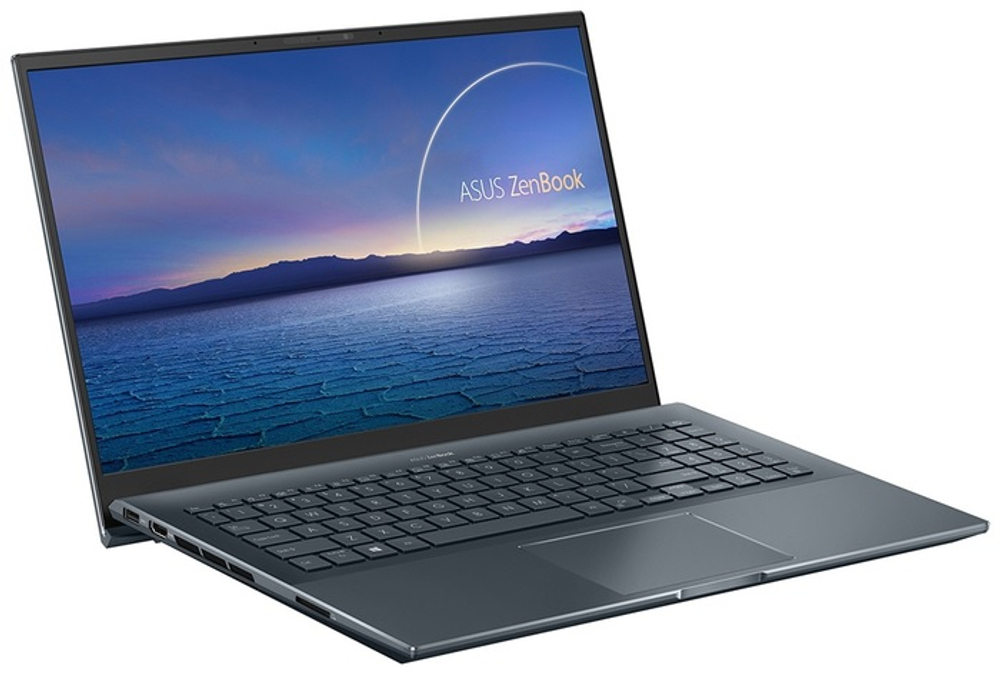 Ноутбук Asus ZenBook Pro 15 OLED UM535QE-KY192W (90NB0V91-M007U0) Pine Grey AMD Ryzen 9-5900HX/16G/1Tb SSD/15,6" FHD OLED/NV RTX3050Ti 4G/WiFi/BT/Win11