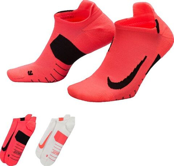 Теннисные носки Nike Multiplier No Show 2P - разноцветный