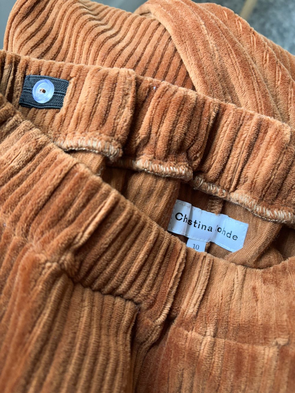 Вельветовые брюки Christina Rohde, 140