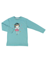 Лонгслив д/дев р.104 бир (Такро) 1435K-3/6