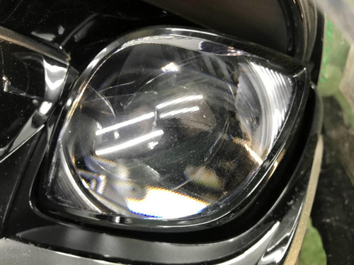 Битая Фара левая Mercedes GLS X166 (2015-2019) LED