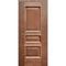 Купить Межкомнатная дверь шпон Равена дуб морёный глухая