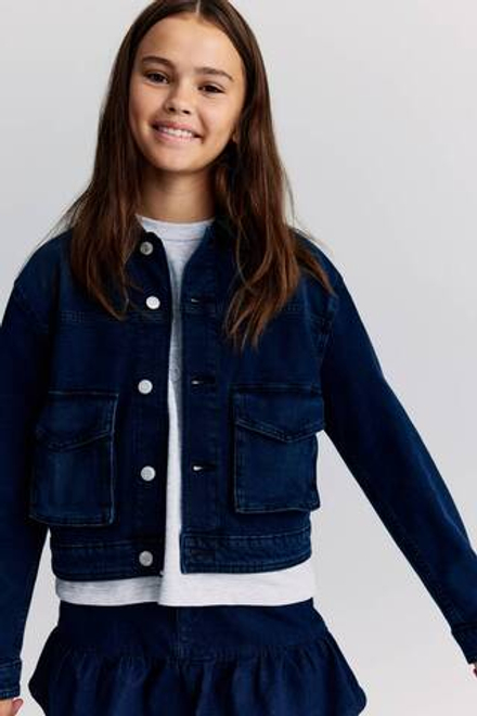 H&M Джинсовая куртка, темно-синий