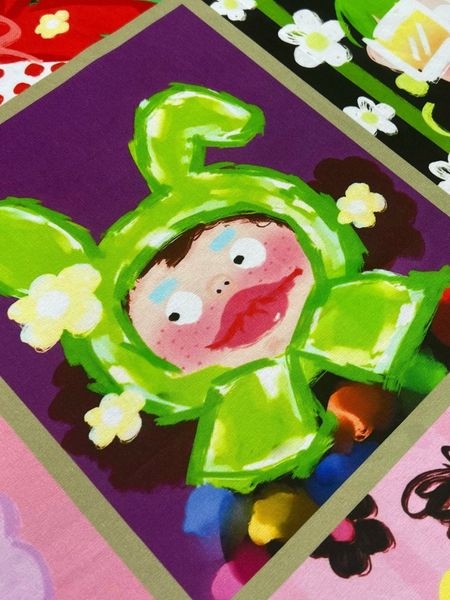 ПОП-АРТ, КУПОН 24 x110 cm ОДНА ПОЛОСКА СРЕДНЯЯ- 100% хлопок 3