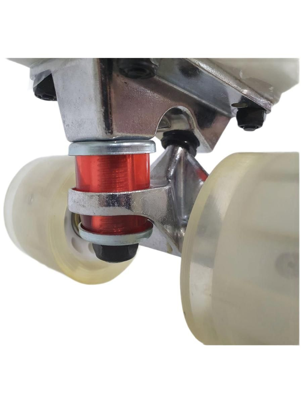 Пенни борд 56см, светящийся,рама флуоресцентная