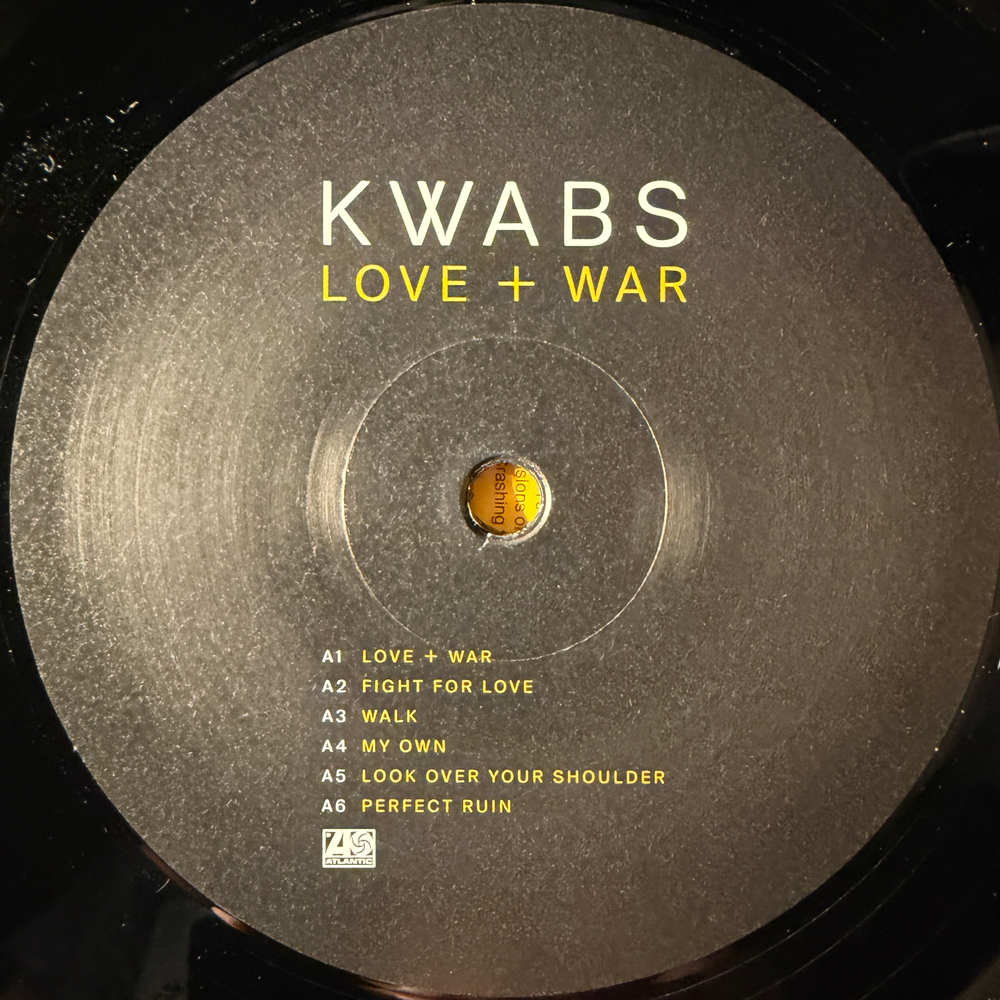 Kwabs ‎– Love + War (Англия 2015г.)
