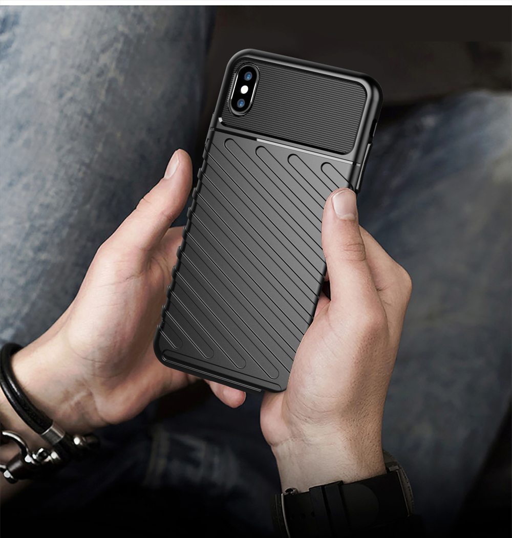 Чехол для iPhone XS Max цвет Black (черный), серия Onyx от Caseport