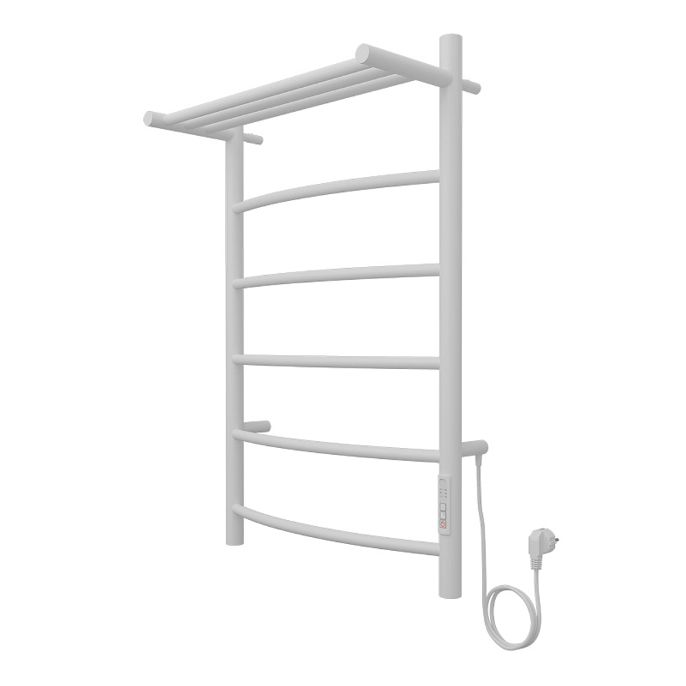 Полотенцесушитель электр. Azario VERONA 53.2х80, Белый
