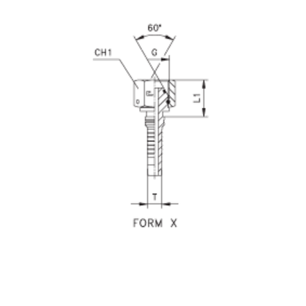 Фитинг DN 25 BSP (Г) 1 Interlock