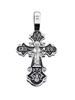 Крест из серебра/Чернение/Валаамская БМ