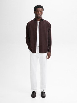 Massimo Dutti Классическая рубашка, бордо
