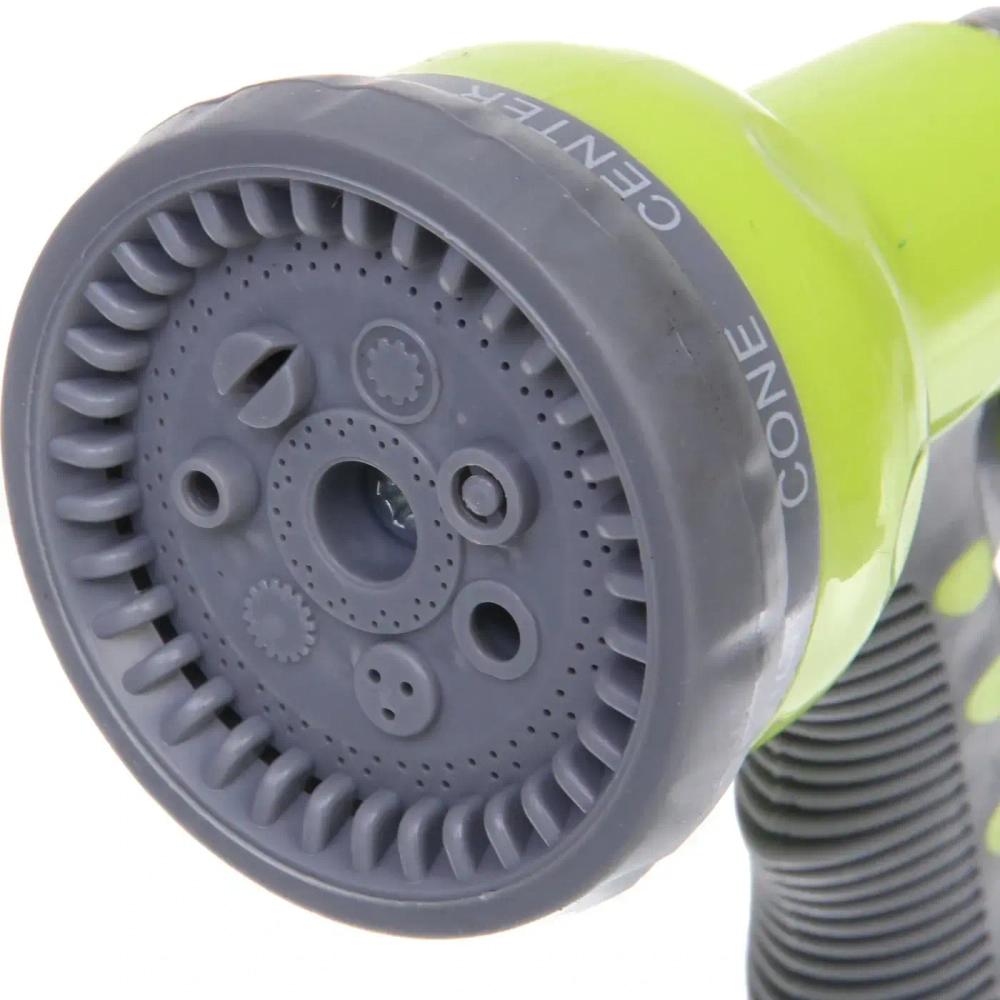 Набор для полива «Green» (распылитель-пистолет 7 режимов,2 соединителя,адаптер на 1/2») ДоброСад