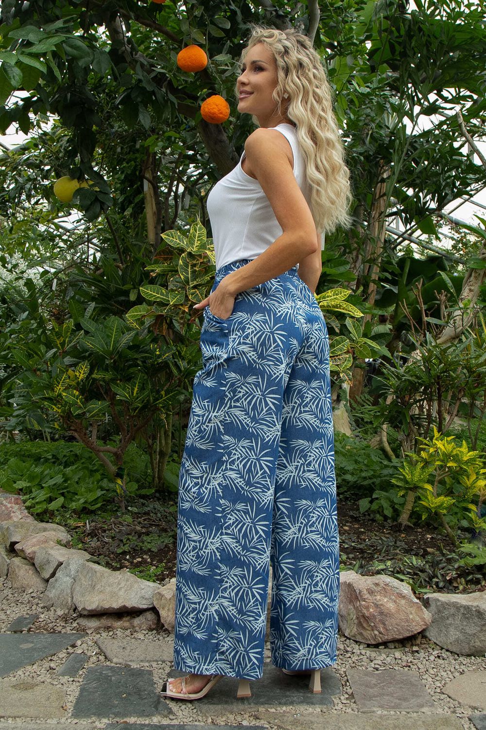 Брюки Летняя пора (синие) Б13477-16М LT Collection