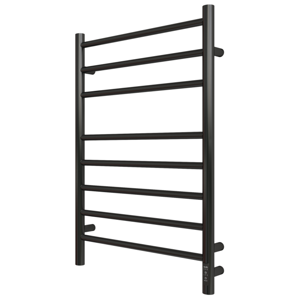 Полотенцесушитель электр. Laura GR-132 500x800 П8 black mat R