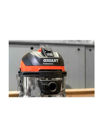 Gigant Professional Строительный пылесос 1400 Вт, объем бака 25 л, GPS-VC-25
