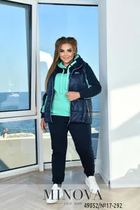 Костюм 17-292-ментол-синий Minova