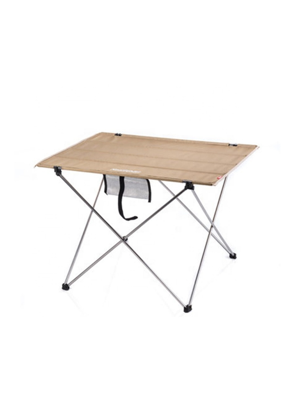 Стол туристический Naturehike алюминиевый, 75х50х52 см, складной, бежевый