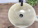 Раковина из оникса Bowl Yellow TinLip BO-61021 40*40*15