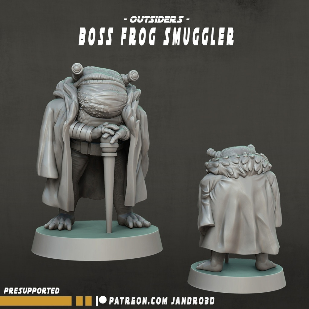 Star War Boss Frog Smuggler