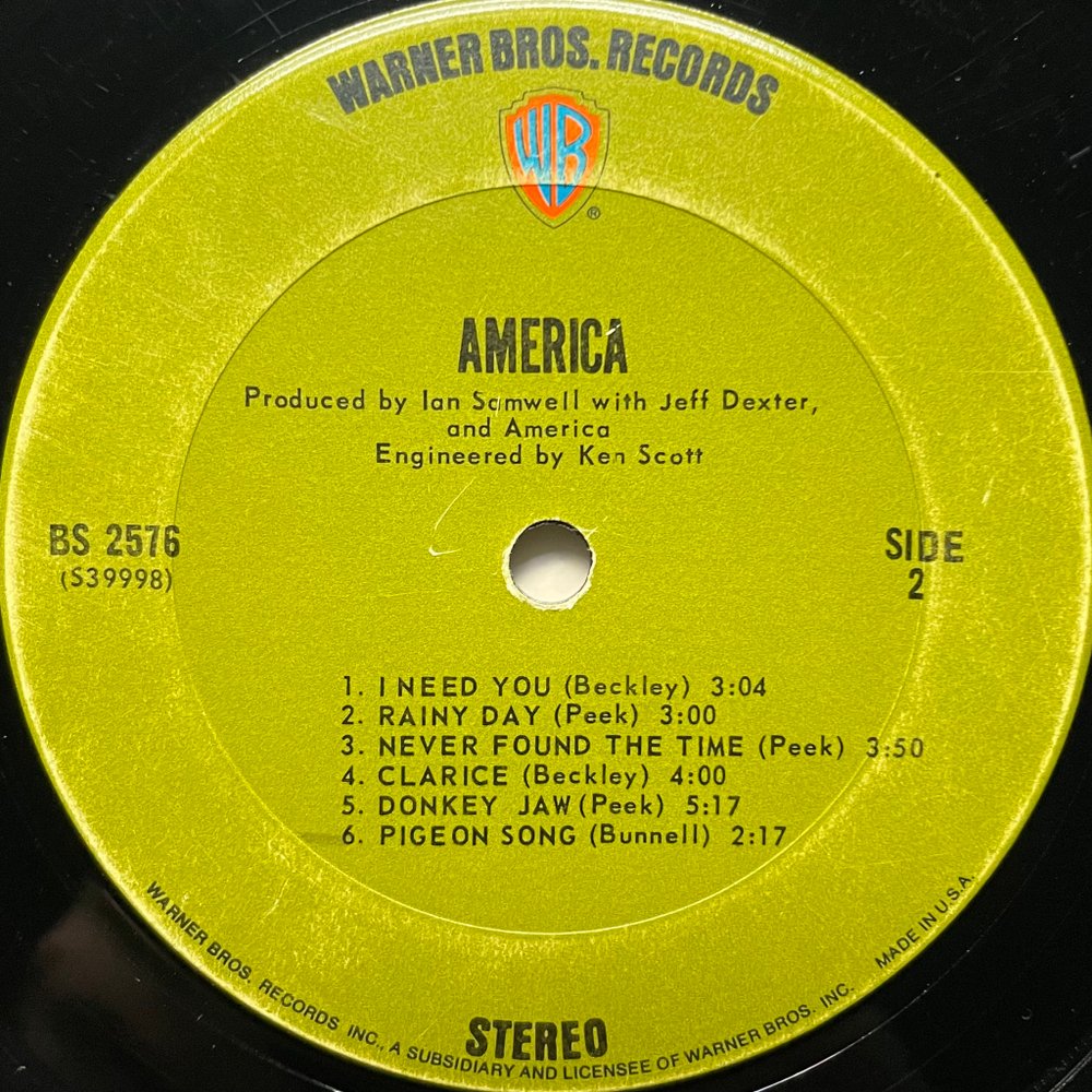 America ‎– America (США)